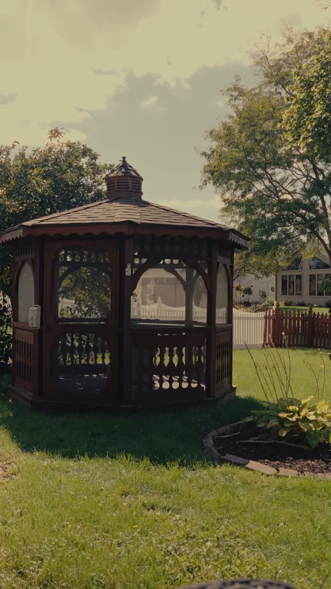 A garden gazebo from the Sud’n Property Group introduction